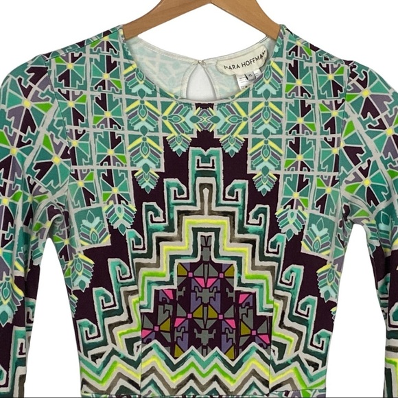 Mara Hoffman geometric print dress - Picture 3 of 10